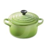 2 mini-cocotte Kiwi en céramique Le Creuset